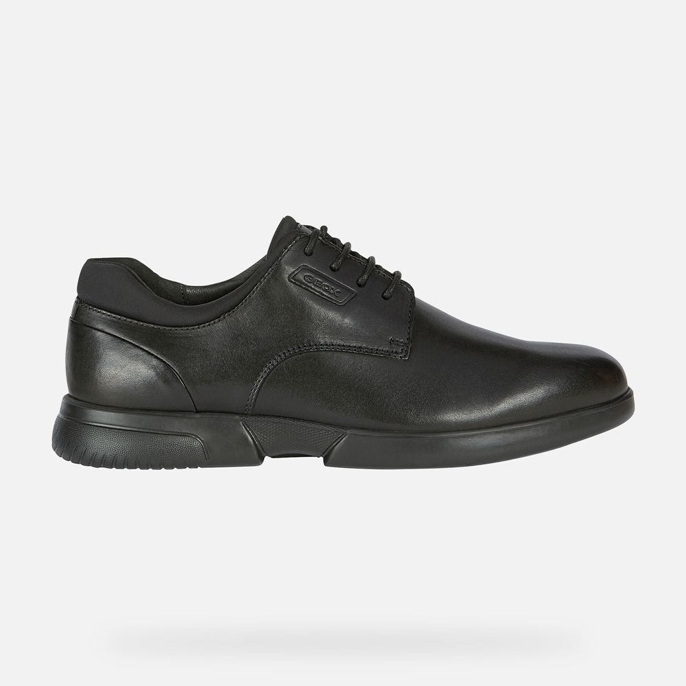 Chaussure Confort Geox Smoother - Noir - Homme 017834-RYX